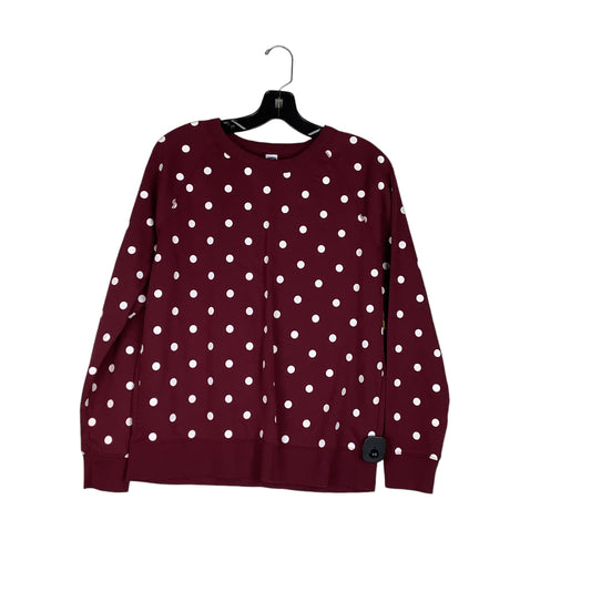 Sweater By Old Navy In Red, Size: M