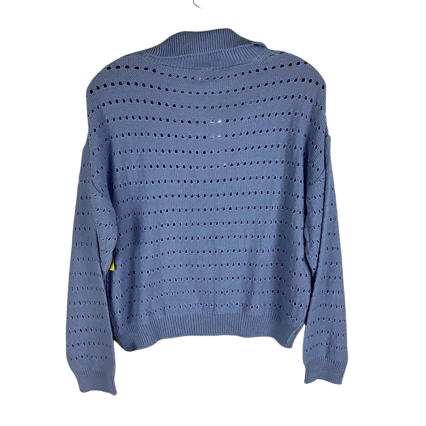 Top Long Sleeve By Clothes Mentor In Blue, Size: M