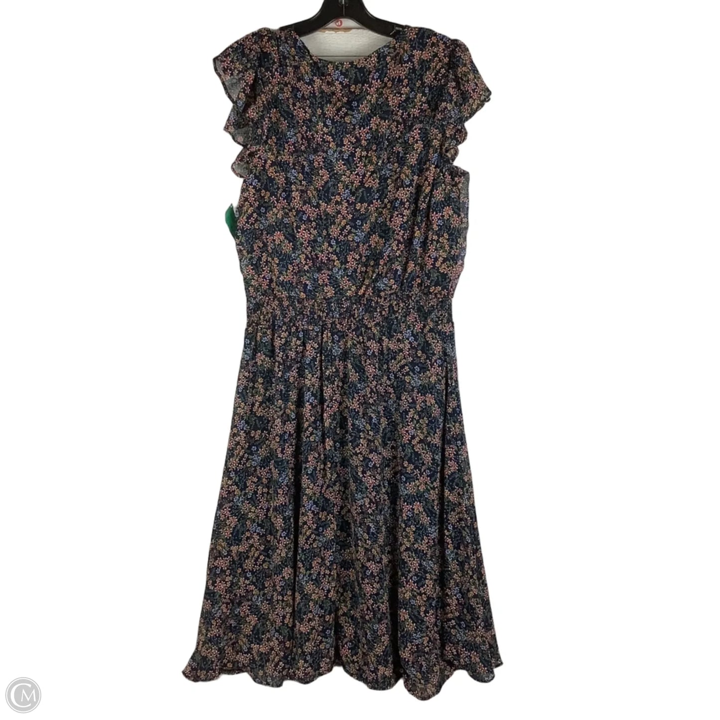Dress Casual Maxi By Msk In Navy, Size: Xl