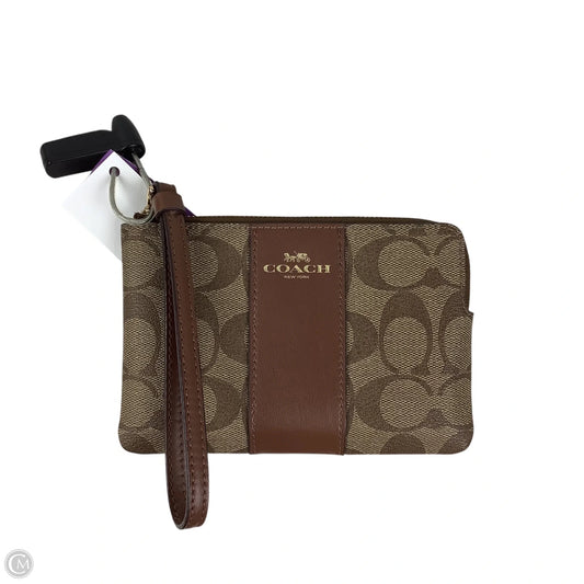 Wristlet Designer By Coach, Size: Small