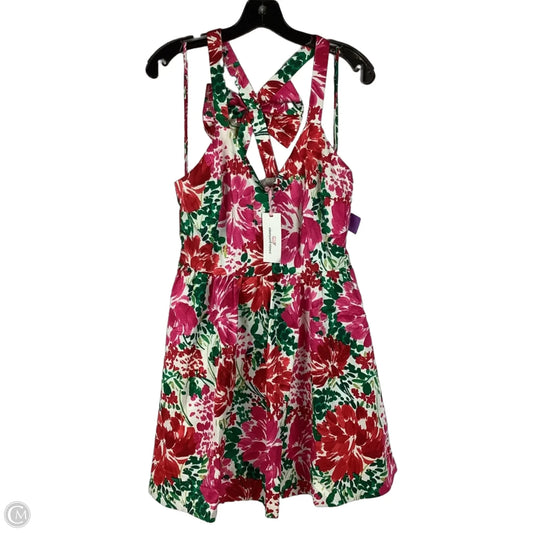 Dress Casual Midi By Vineyard Vines In Multi-colored, Size: 6