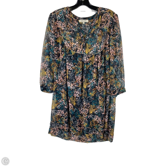 Dress Party Short By Clothes Mentor In Multi-colored, Size: 0