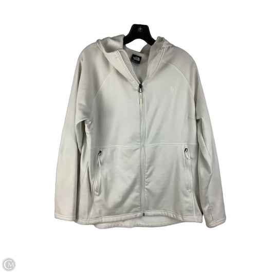 Sweatshirt Hoodie By The North Face In Cream, Size: Xl