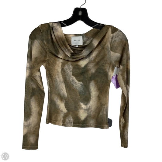 Top Long Sleeve By Reformation In Multi-colored, Size: Xs