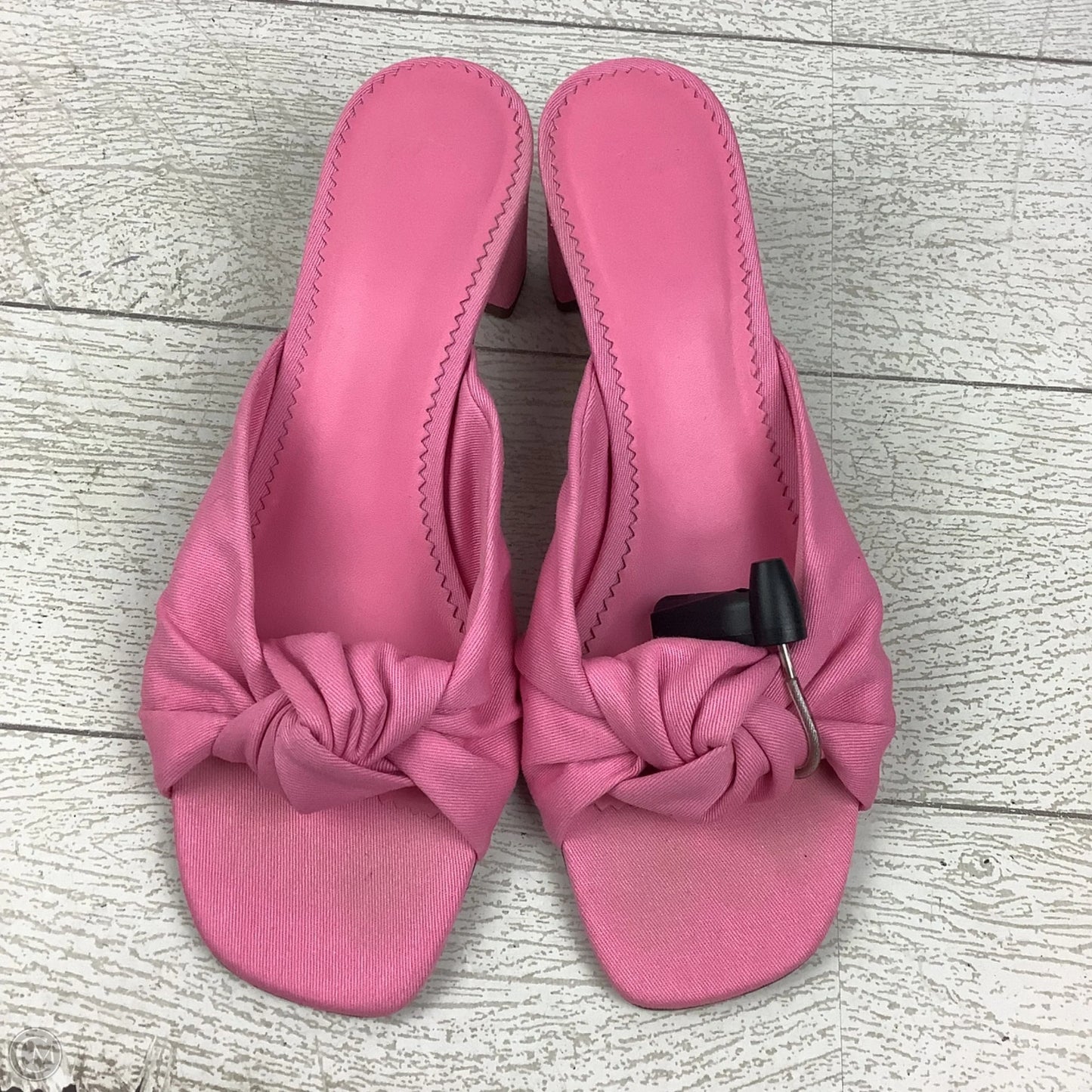 Sandals Heels Block By J. Crew In Pink, Size: 8