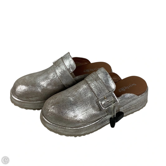 Sandals Heels Platform By Seychelles In Gold, Size: 8