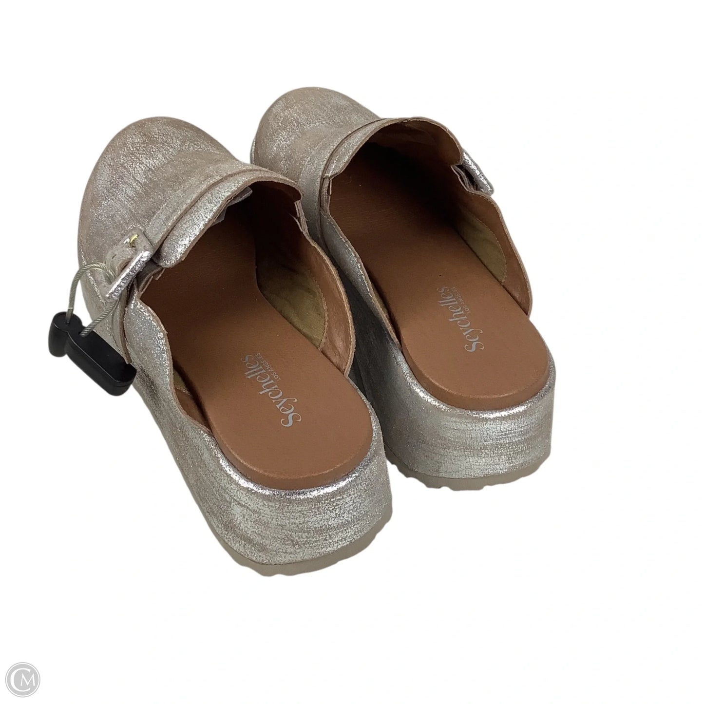 Sandals Heels Platform By Seychelles In Gold, Size: 8