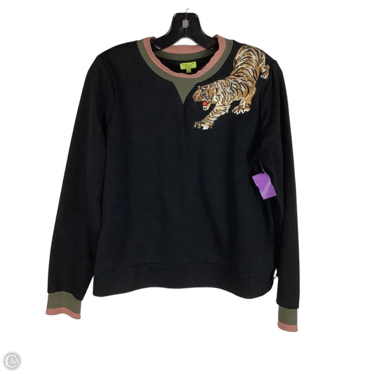 Sweatshirt Collar By Stella And Dot In Black, Size: L