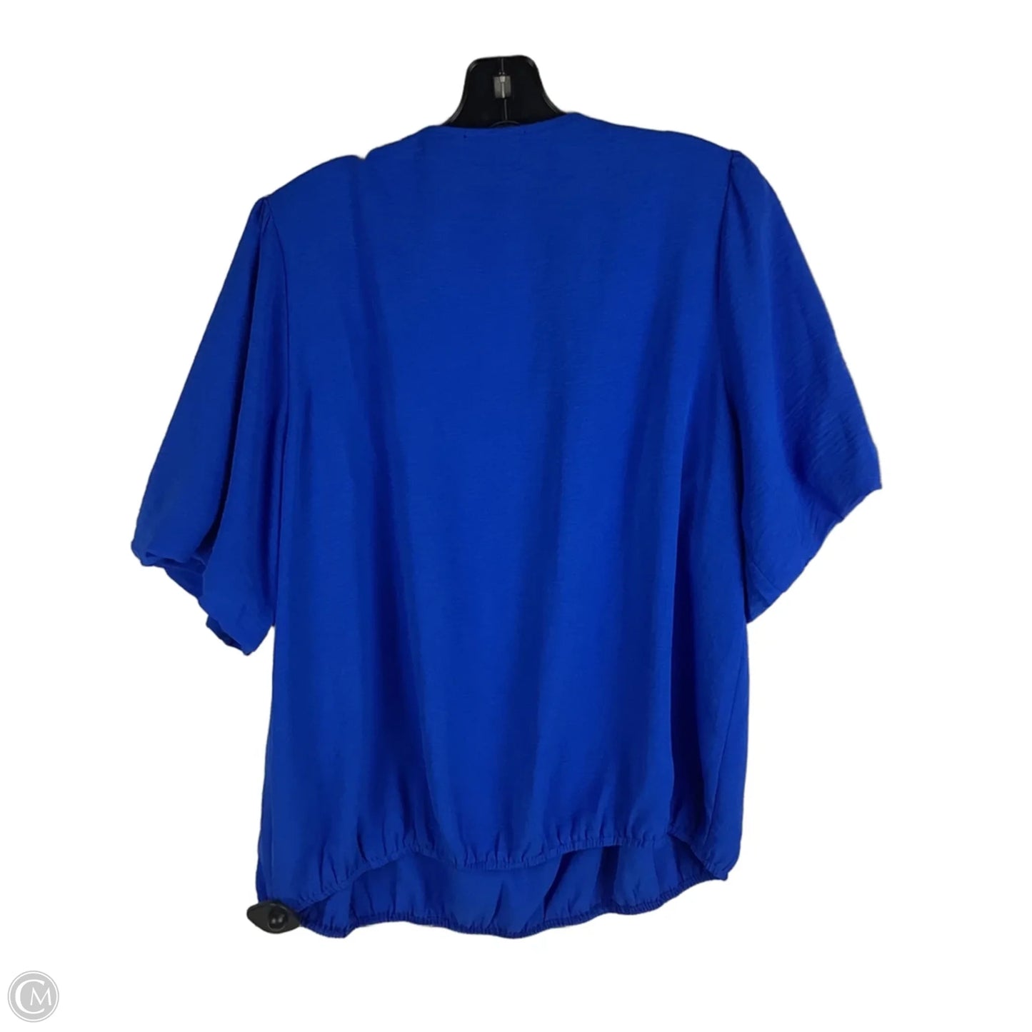 Top Short Sleeve By Clothes Mentor In Blue, Size: L