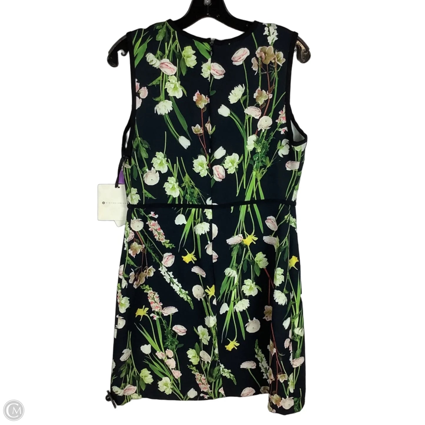 Dress Party Midi By Target-designer In Floral Print, Size: M