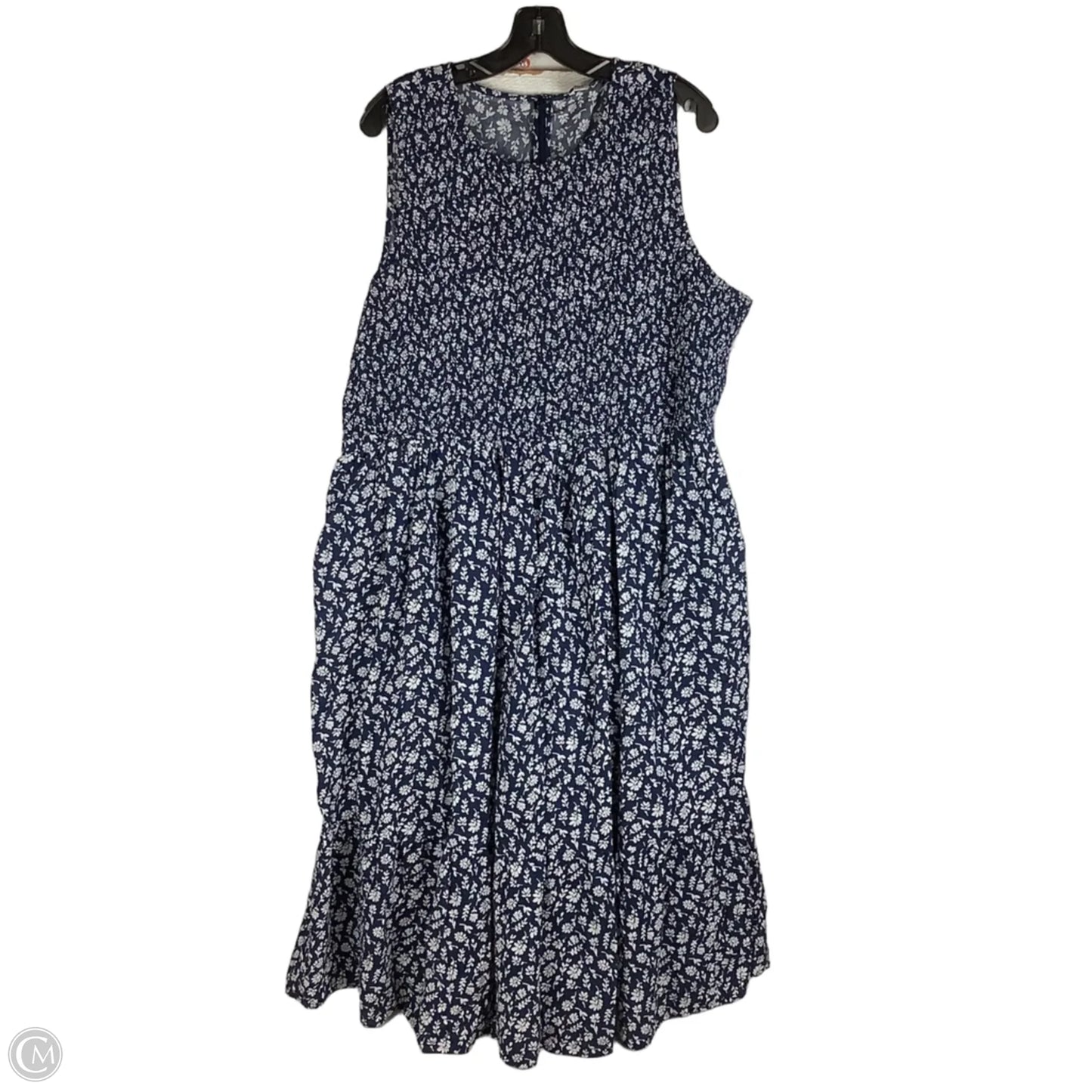 Dress Casual Maxi By J. Crew In Floral Print, Size: 3x