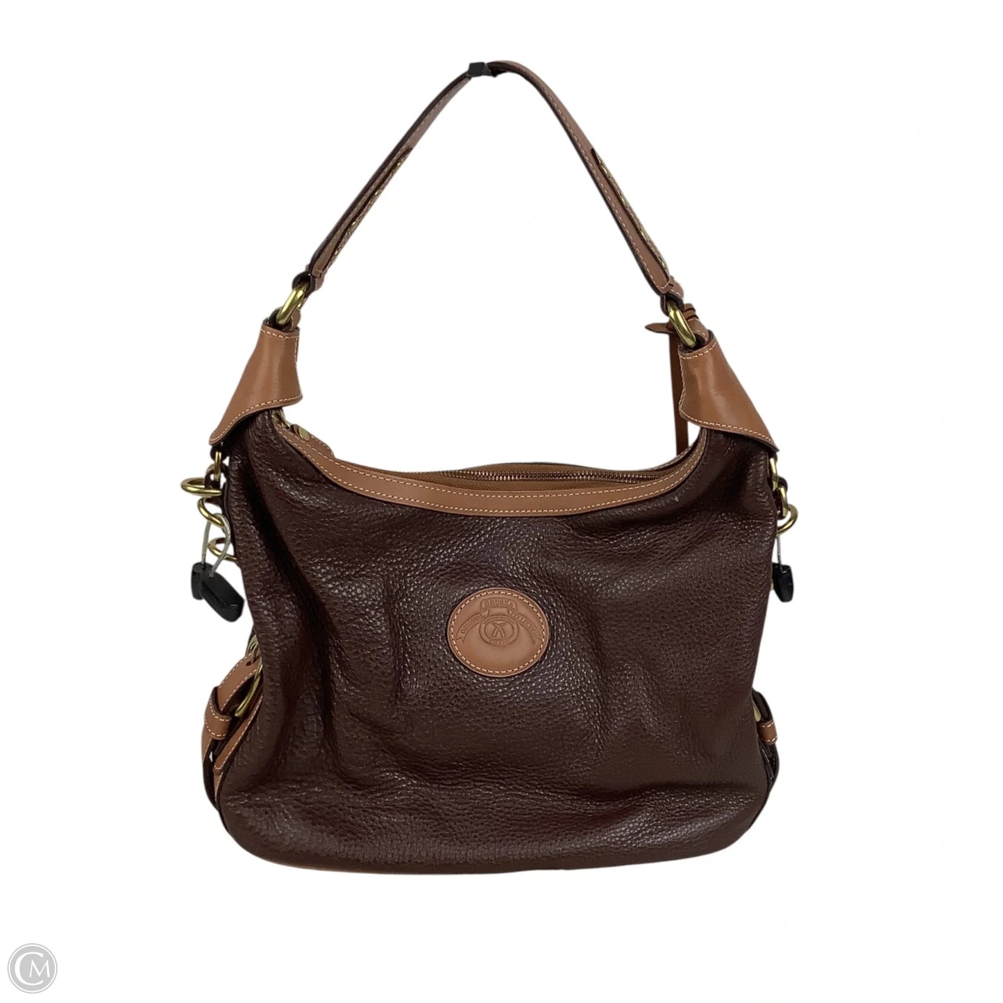 Handbag Leather by Ghurka, Size: Medium