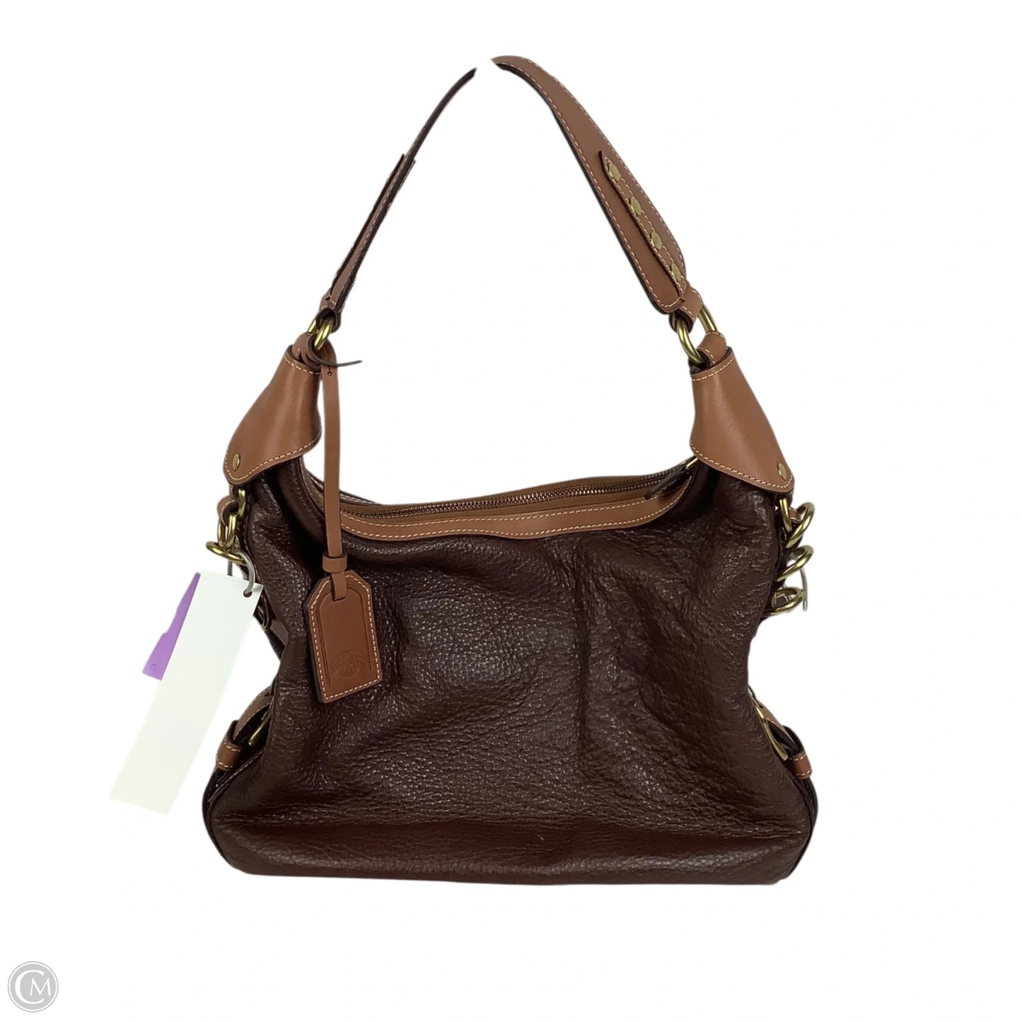 Handbag Leather by Ghurka, Size: Medium