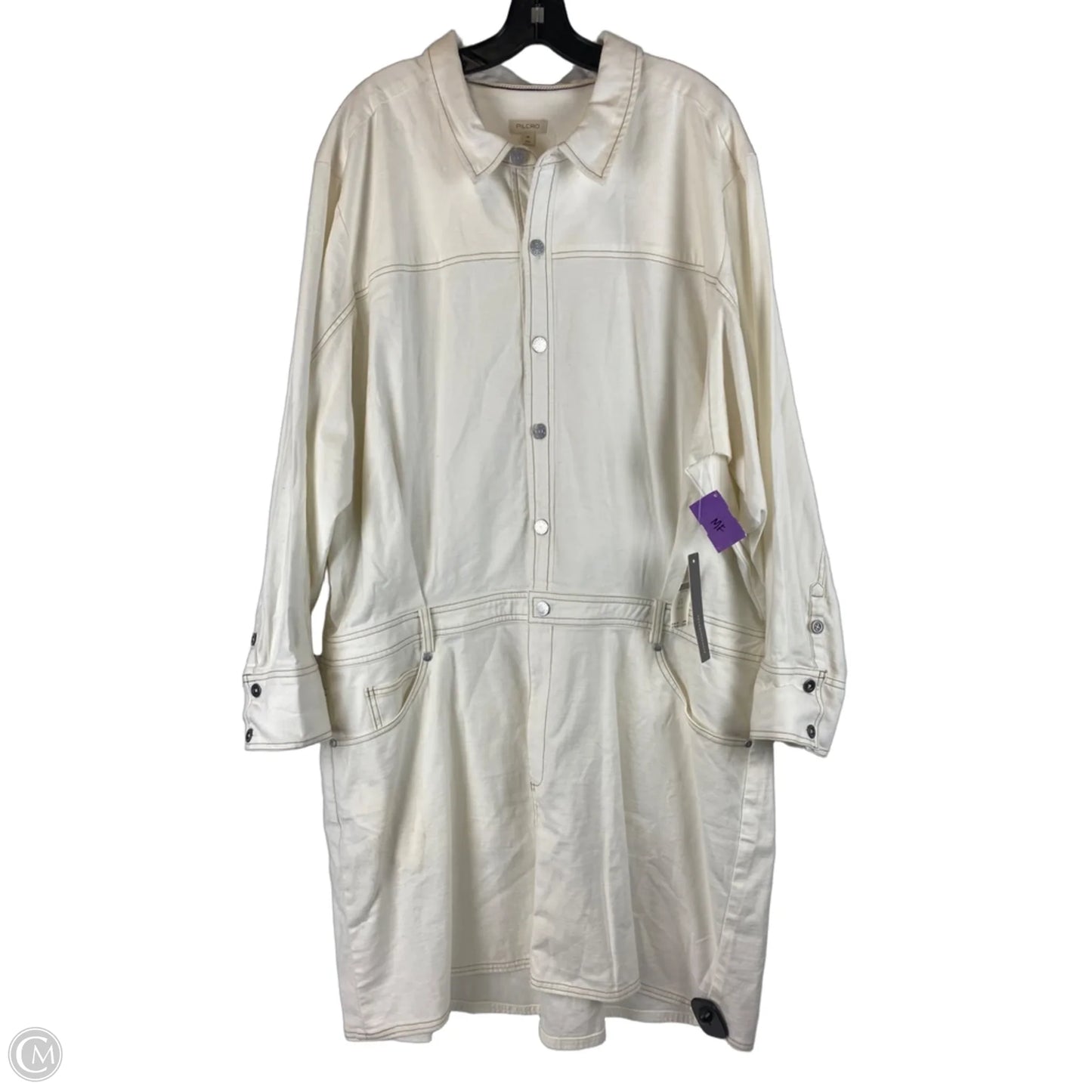 Dress Casual Short By Pilcro In Cream, Size: 3x