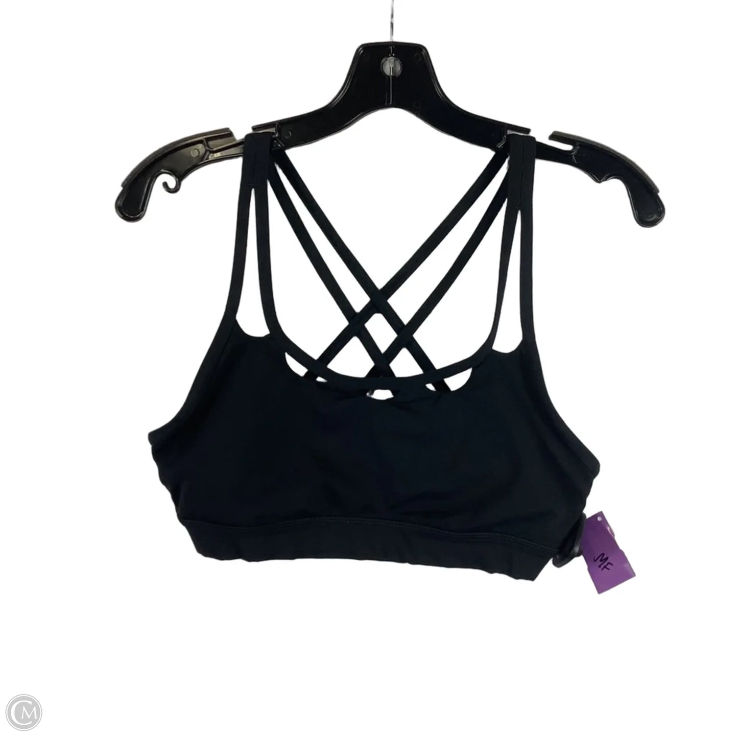 Athletic Bra By Lululemon In Black, Size: 8