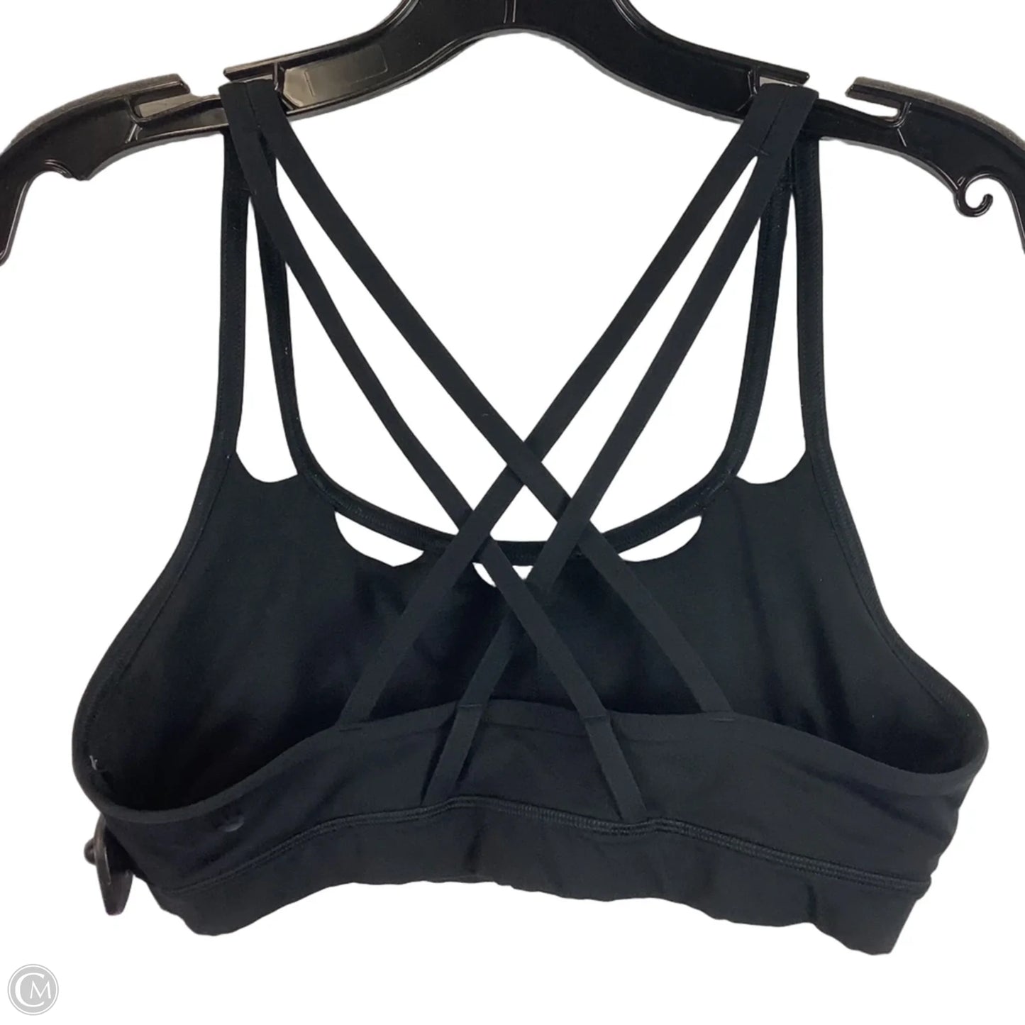 Athletic Bra By Lululemon In Black, Size: 8