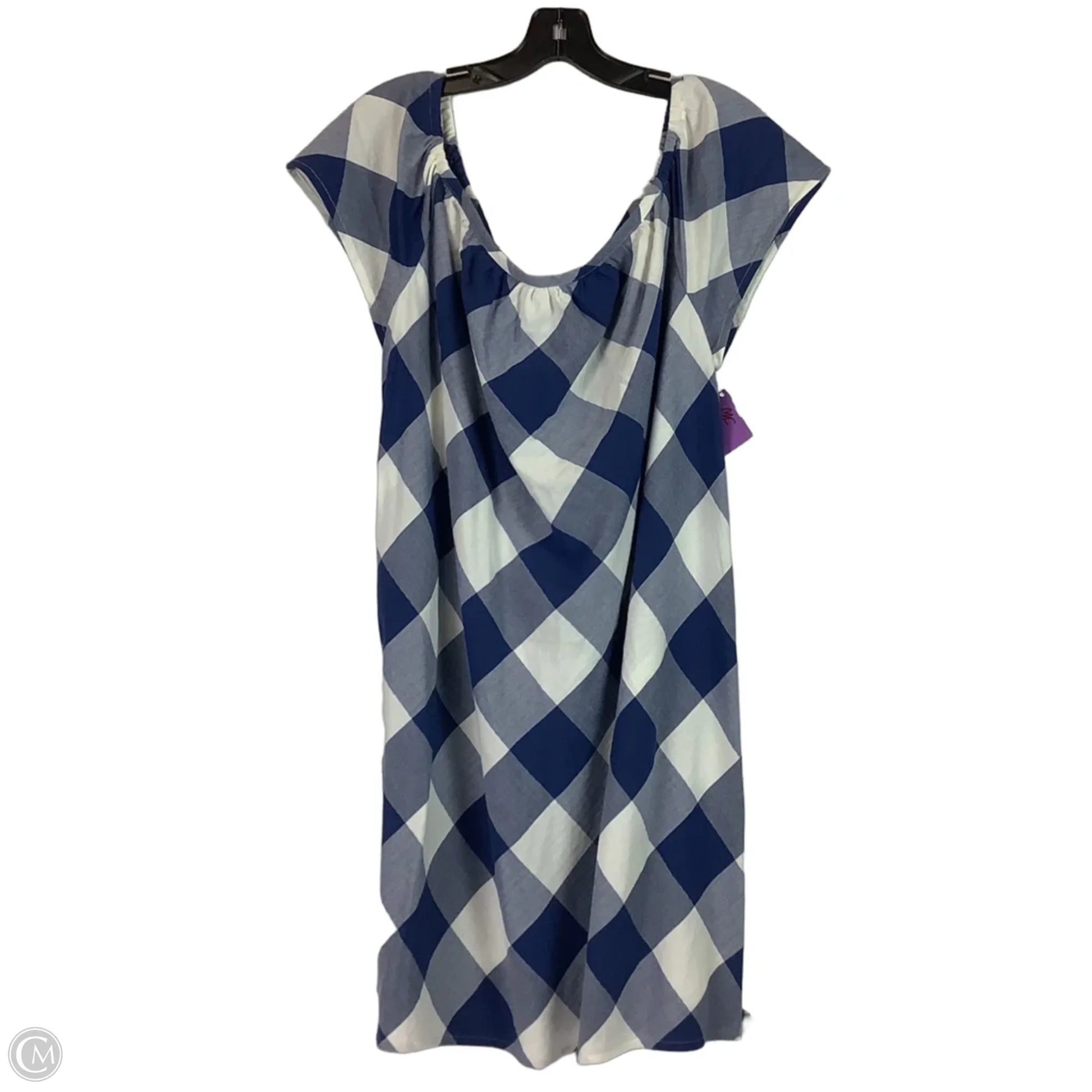 Dress Casual Midi By Southern Tide In Blue, Size: L