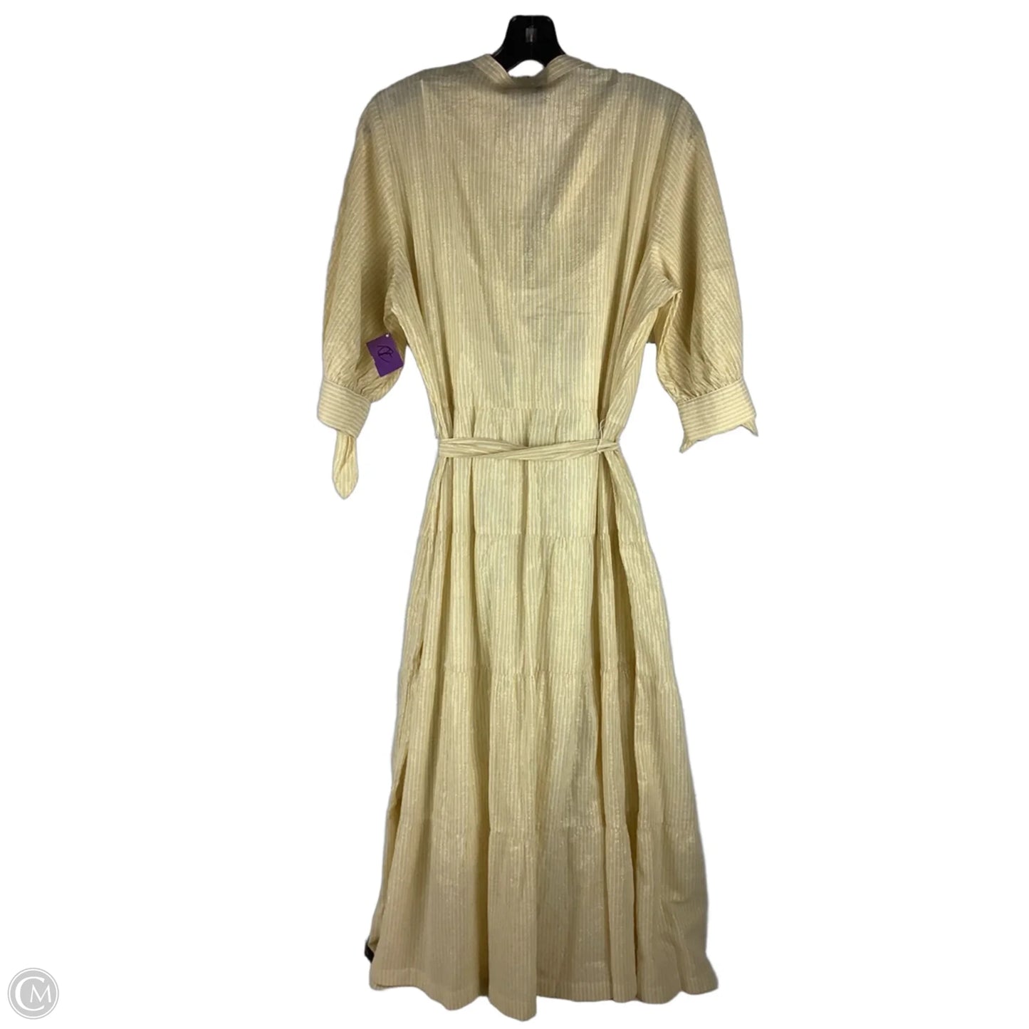 Dress Casual Maxi By Gap In Yellow, Size: L