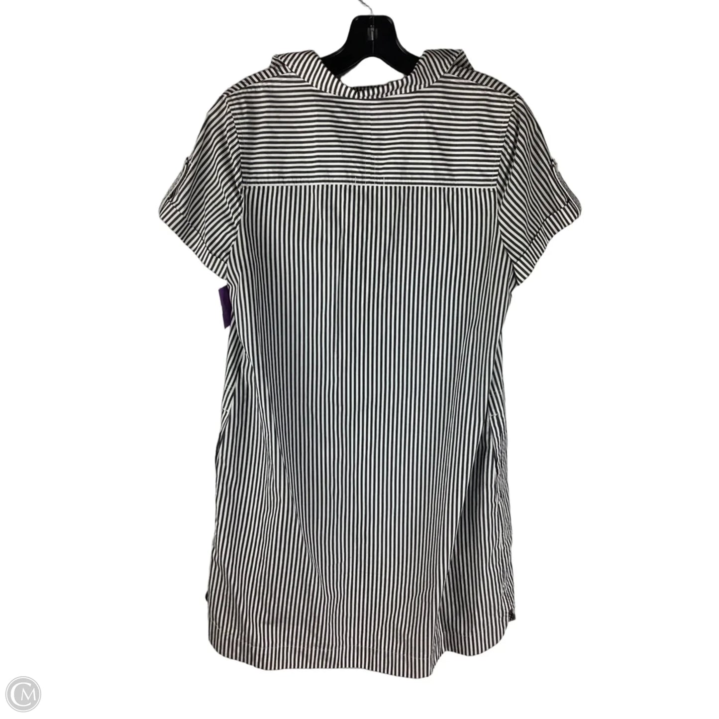 Dress Casual Midi By Vineyard Vines In Striped Pattern, Size: 8