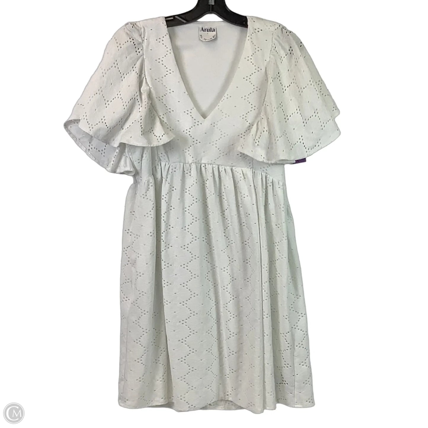 Dress Casual Short By Arula In White, Size: Xl