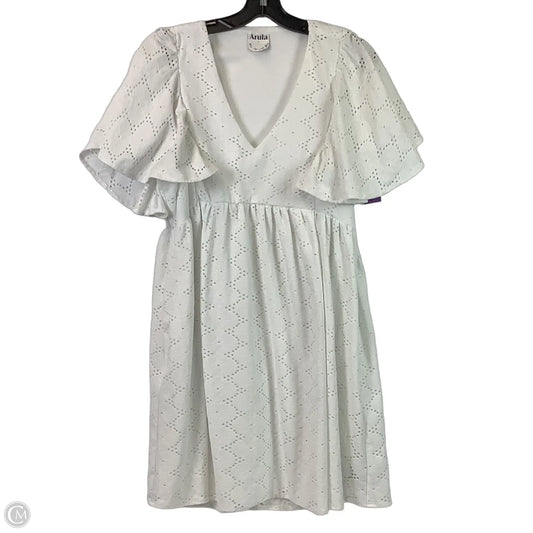 Dress Casual Short By Arula In White, Size: Xl