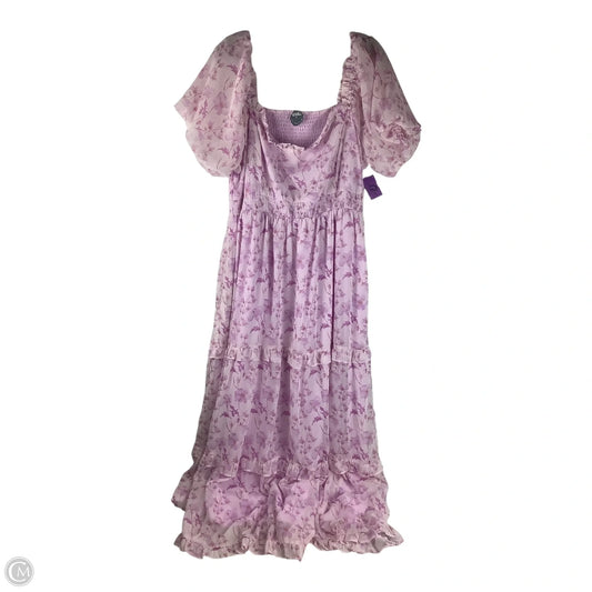 Dress Party Long By Arula In Purple, Size: Xl