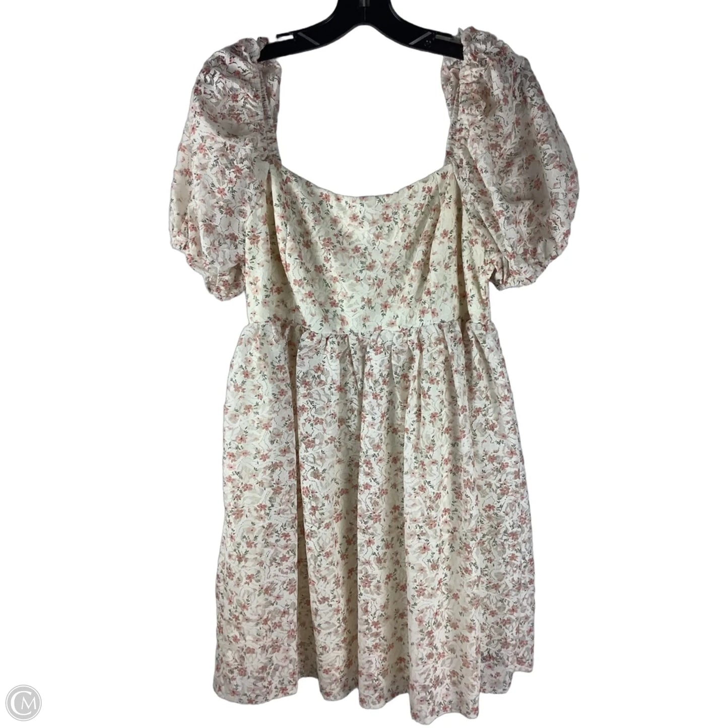 Dress Party Midi By Arula In Floral Print, Size: Xl