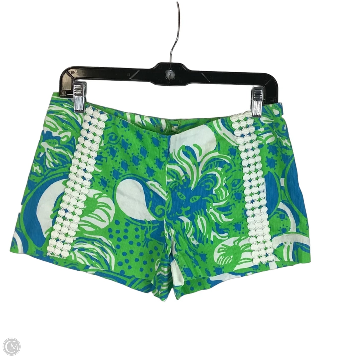 Shorts Designer By Lilly Pulitzer In Green, Size: 2