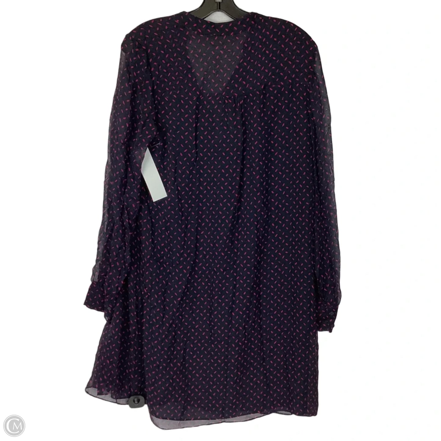 Dress Designer By Diane Von Furstenberg In Blue & Pink, Size: 10