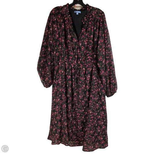 Dress Casual Maxi By Draper James In Floral Print, Size: 2x
