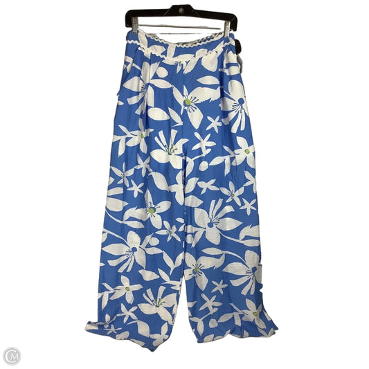 Pants Wide Leg By Mable In Blue, Size: M