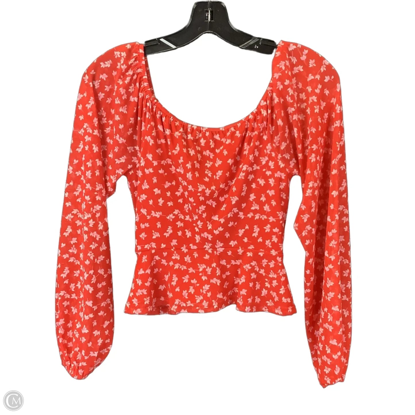 Top Long Sleeve By 4s13nna In Red, Size: Xs