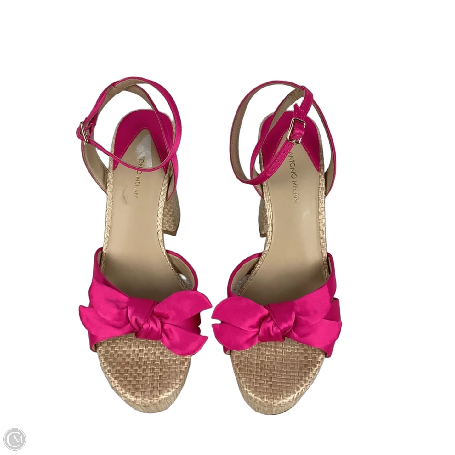 Sandals Heels Block By Antonio Melani In Pink, Size: 10