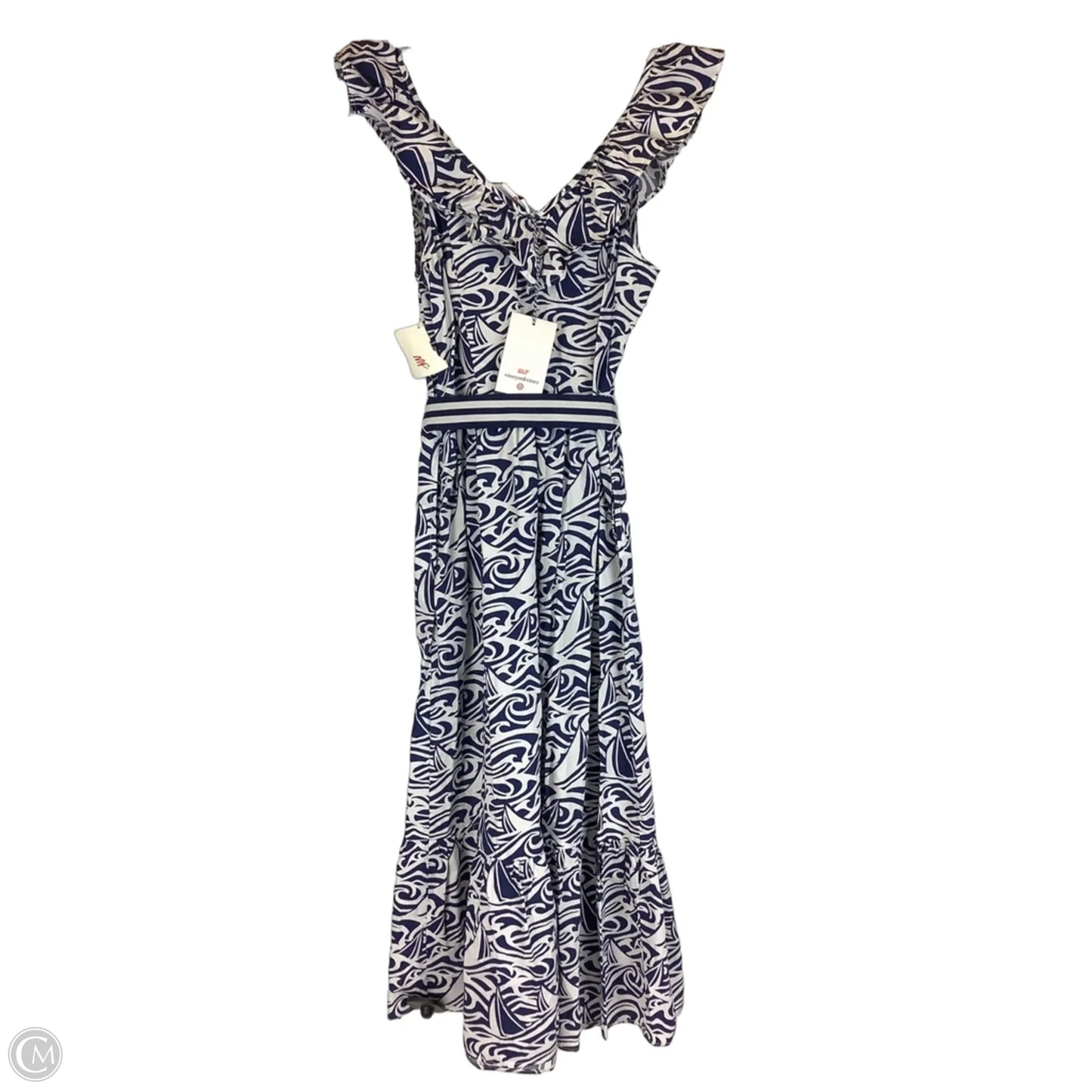 Dress Casual Short By Vineyard Vines In Blue, Size: Xs