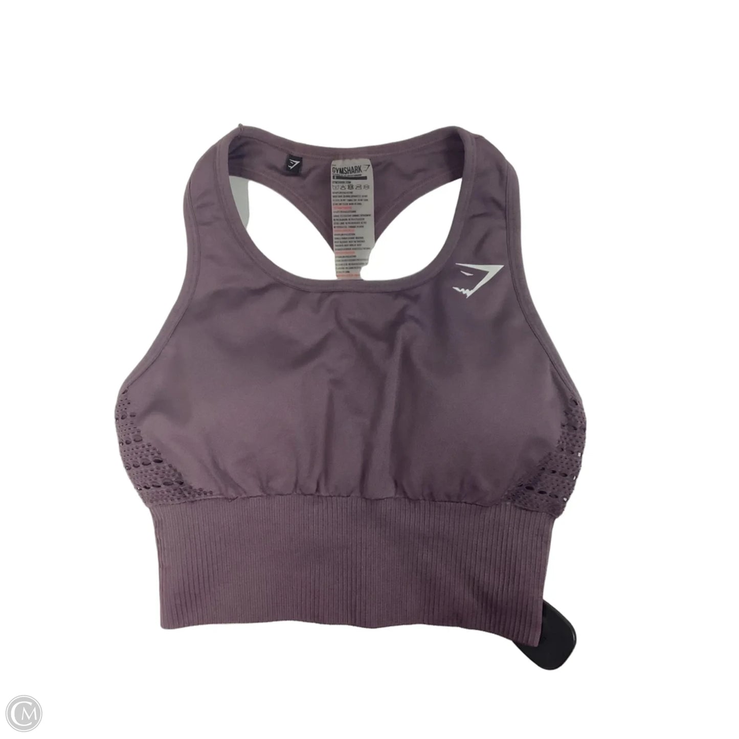 Athletic Bra By Gym Shark In Purple, Size: S