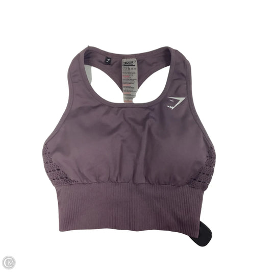 Athletic Bra By Gym Shark In Purple, Size: S