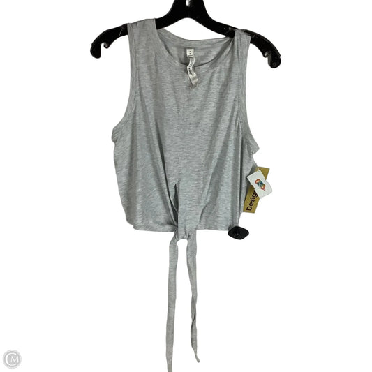Athletic Tank Top By Lululemon In Grey, Size: 6