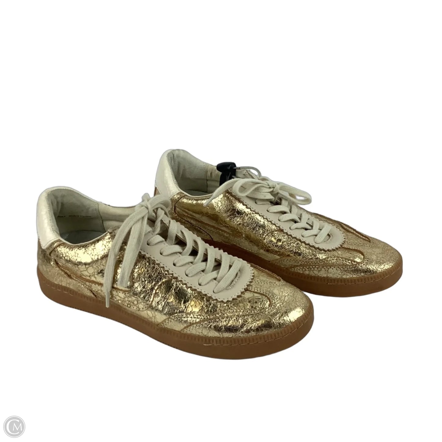 Shoes Sneakers By Dolce Vita In Gold, Size: 9