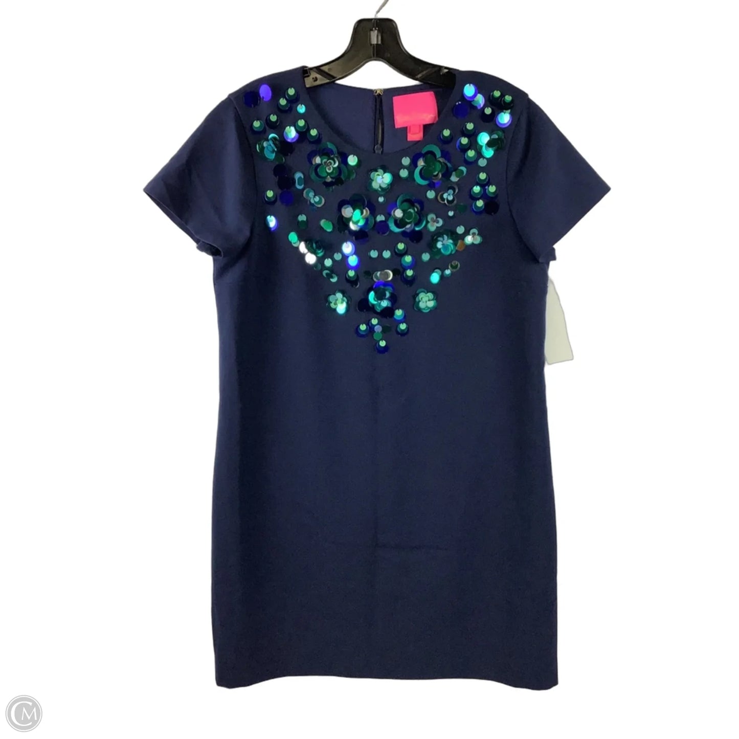 Dress Designer By Lilly Pulitzer In Navy, Size: 8