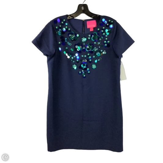 Dress Designer By Lilly Pulitzer In Navy, Size: 8