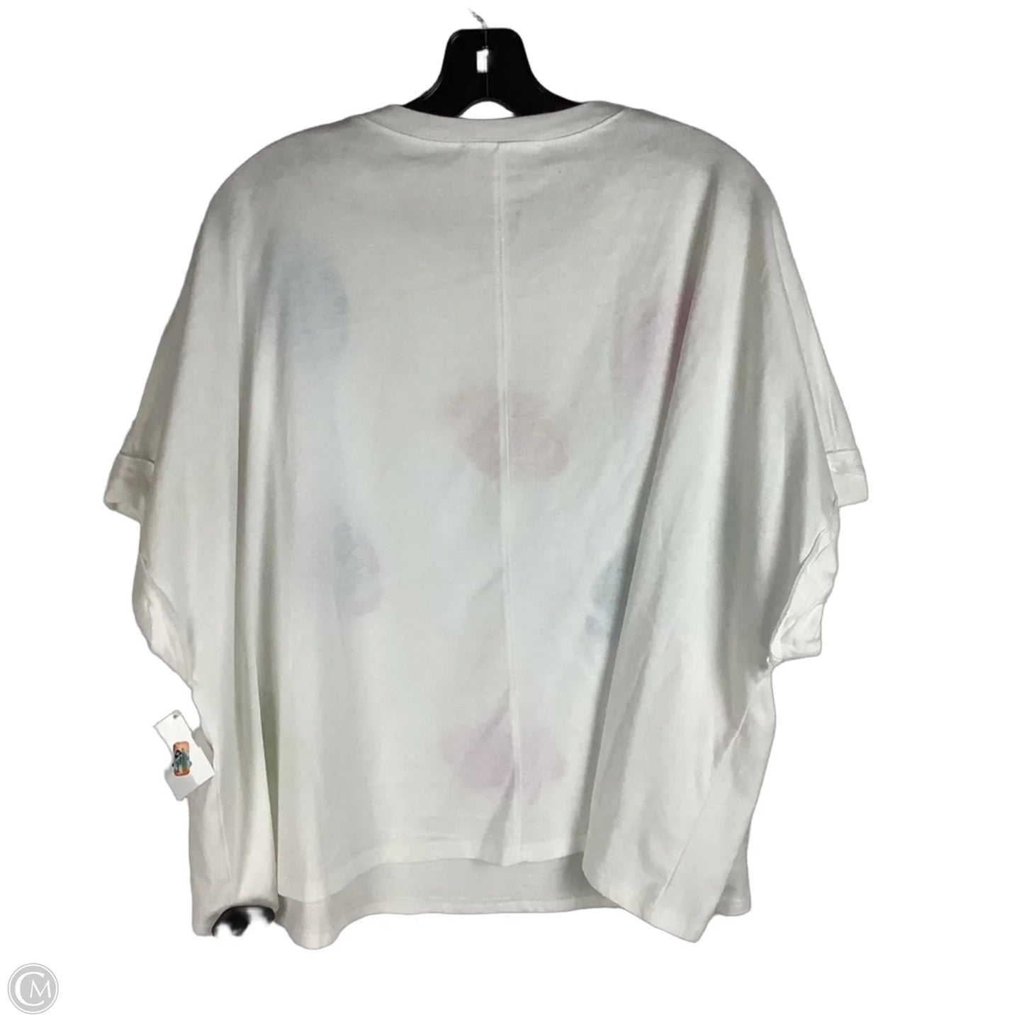 Top Short Sleeve By Peach Love Cream California In White, Size: M