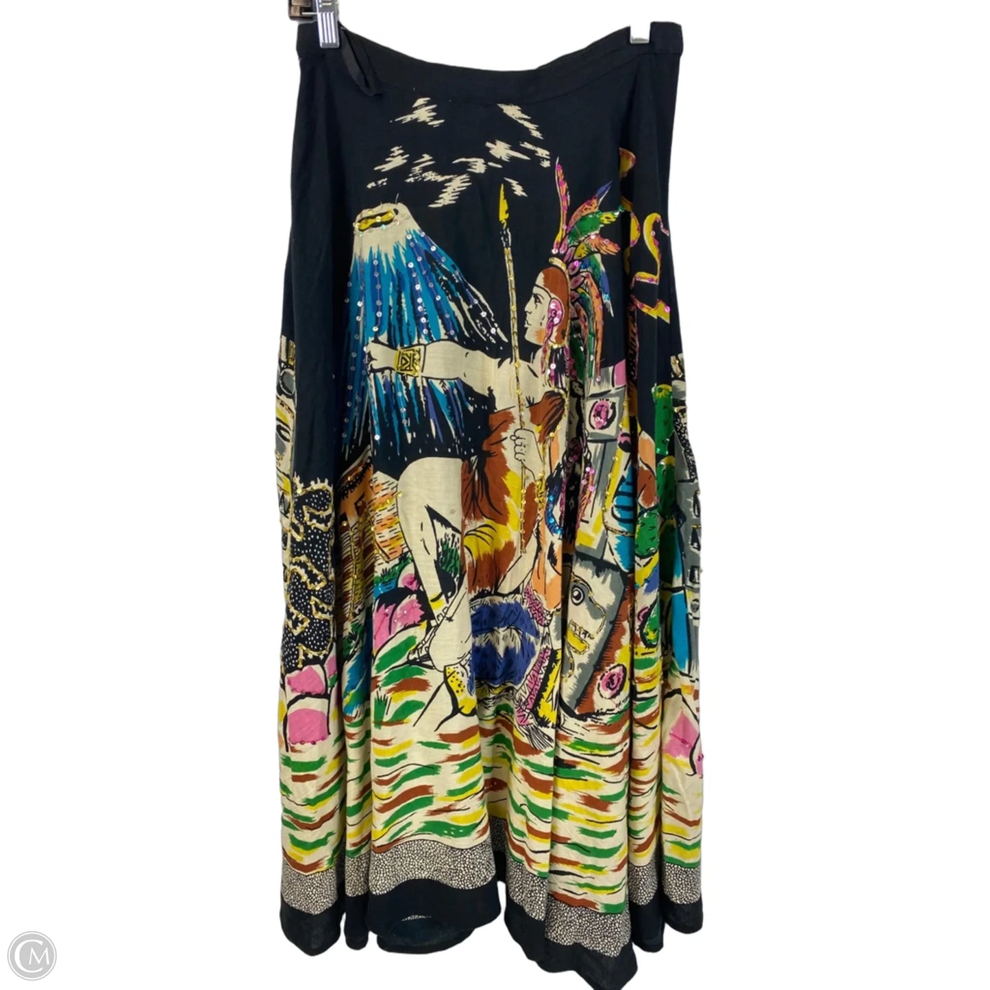 Skirt Maxi By Cmc In Black, Size: 6