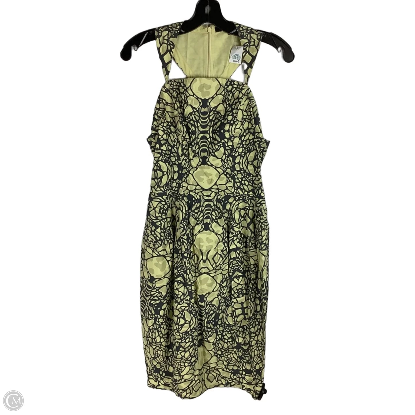 Dress Casual Midi By Clothes Mentor In Yellow, Size: S