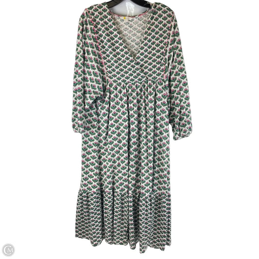 Dress Casual Maxi By Boden In Floral Print, Size: 14