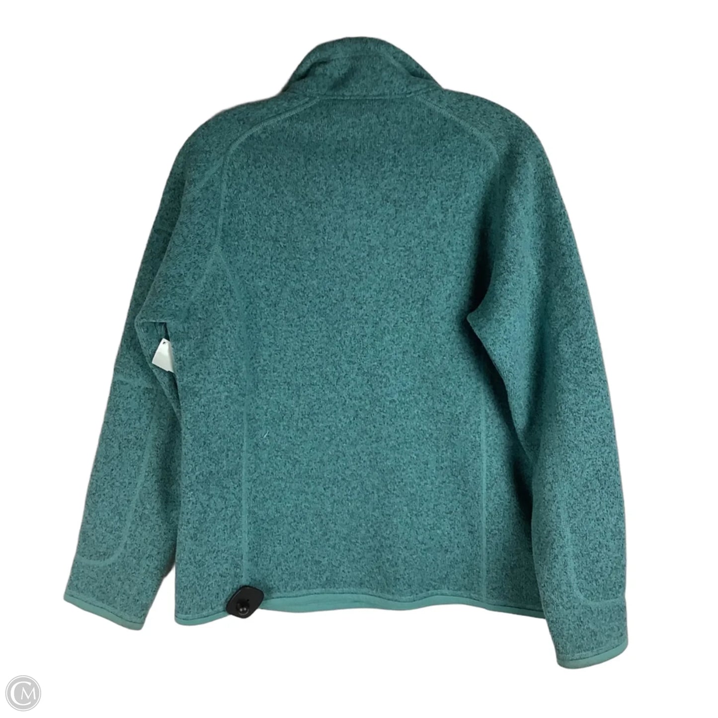 Sweatshirt Crewneck By Patagonia In Teal, Size: L