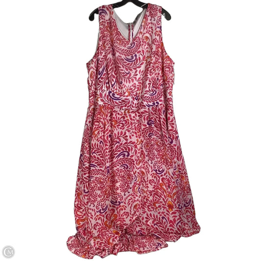 Dress Casual Maxi By Jessica London In Multi-colored, Size: 22