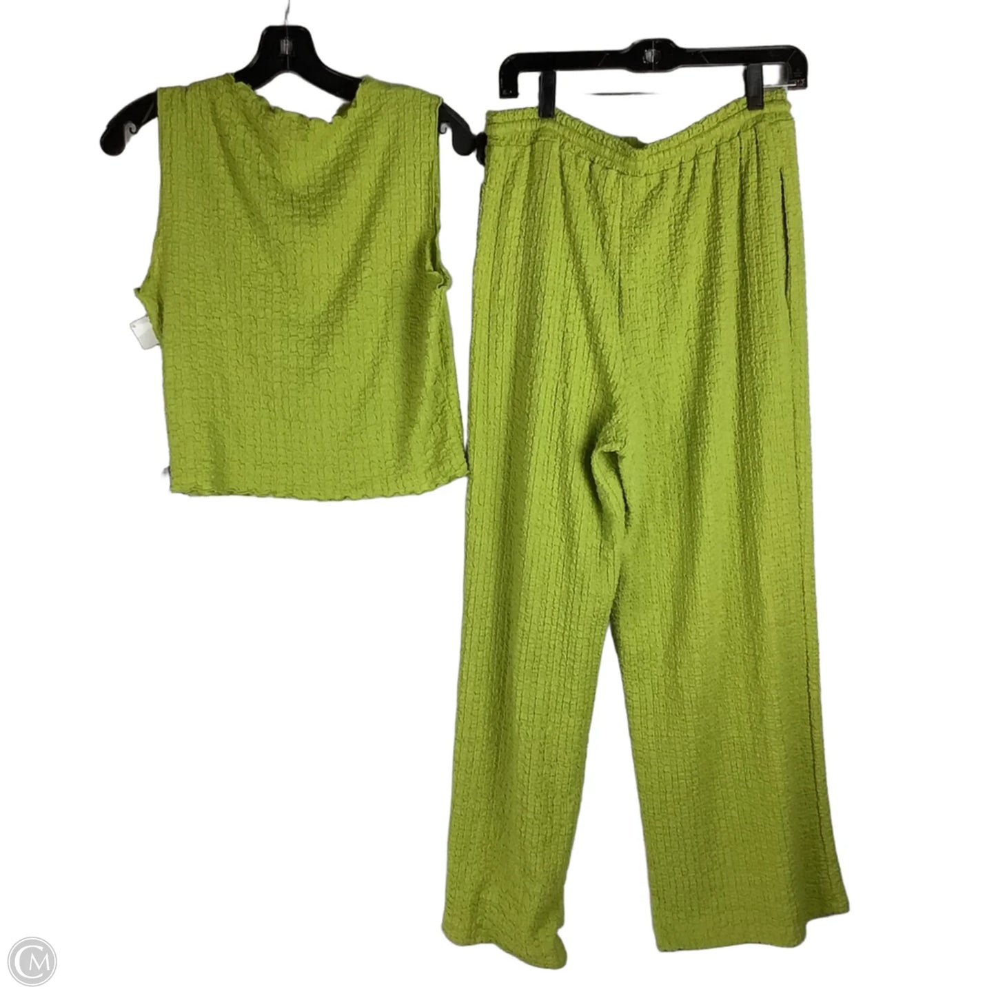 Pants Set 2pc By Good Luck Gem In Green, Size: L