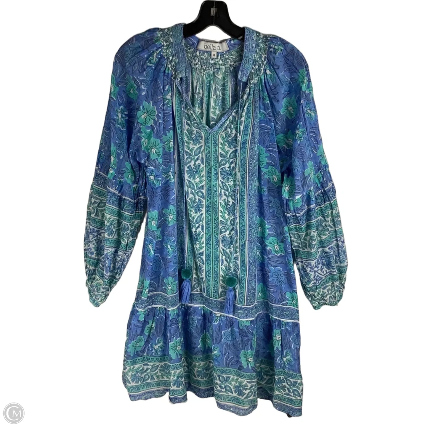 Dress Casual Short By Cmc In Blue, Size: M