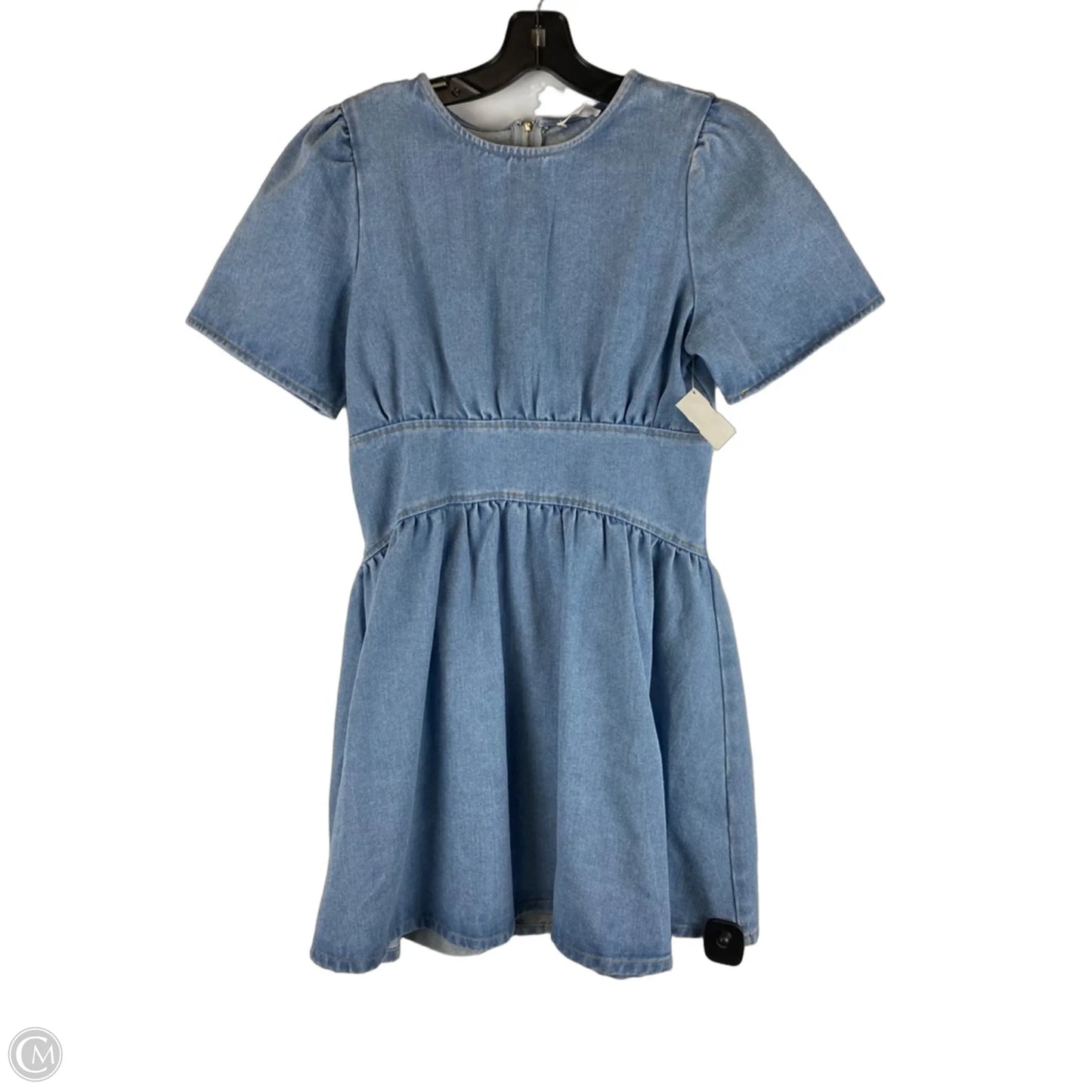 Dress Casual Short By Tcec In Blue Denim, Size: M