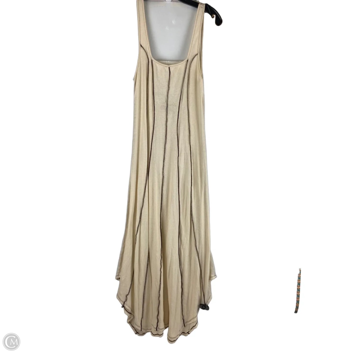 Dress Casual Maxi By Free People In Cream, Size: S